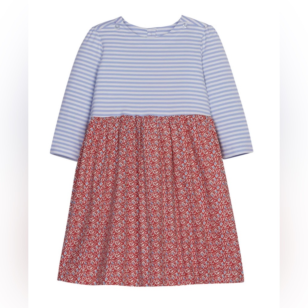 Kids Bisby Rosie Dress - Winterberry Red Size 6